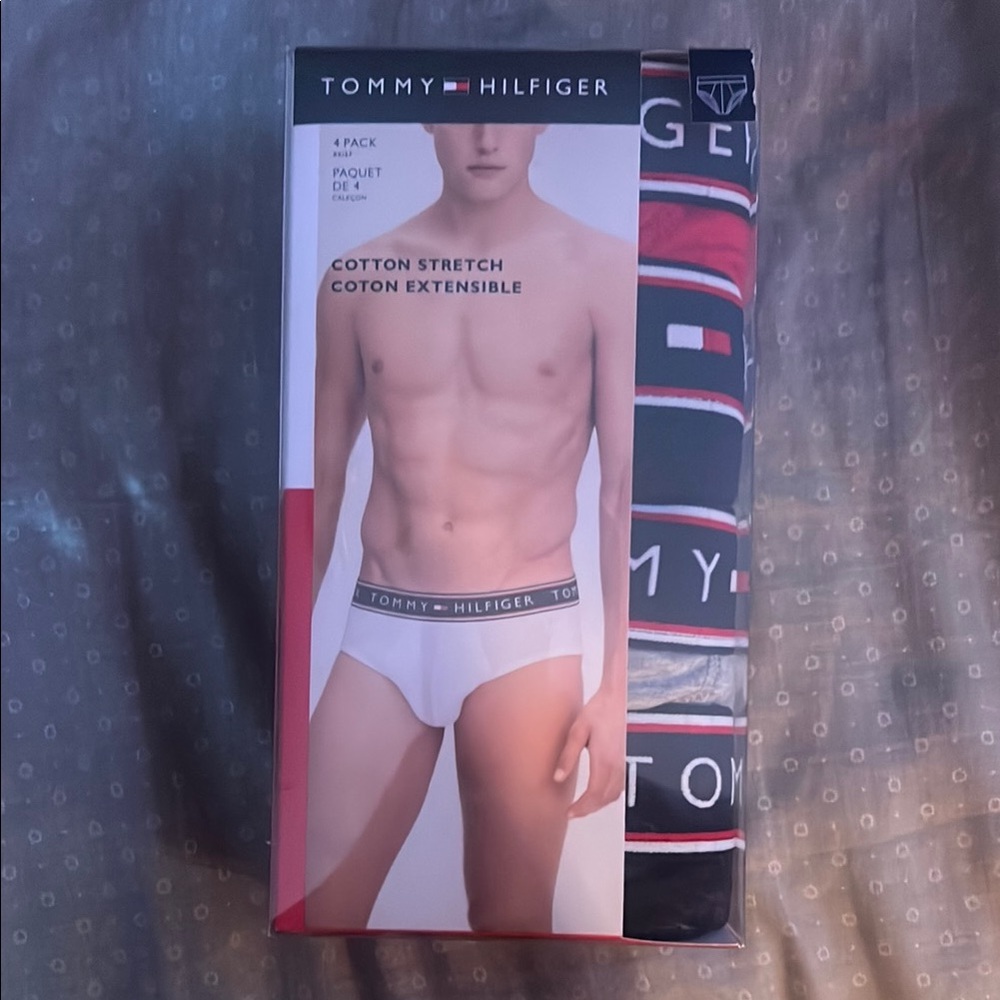 Tommy Hilfiger Cotton Stretch Briefs - 4 Pack